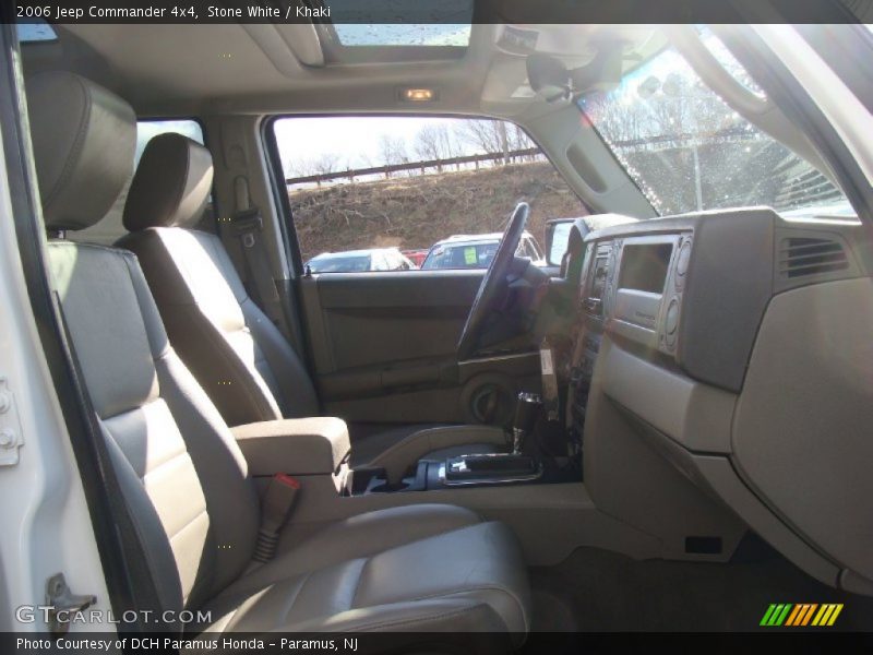 Stone White / Khaki 2006 Jeep Commander 4x4