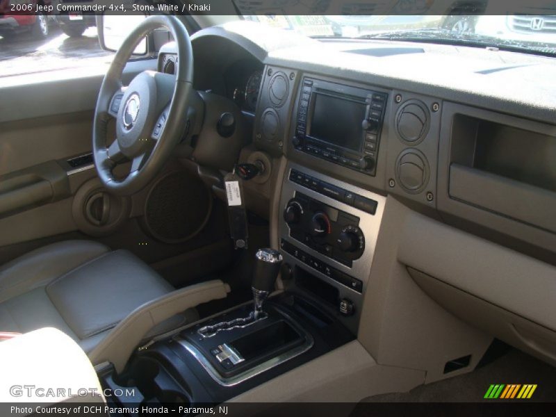 Stone White / Khaki 2006 Jeep Commander 4x4