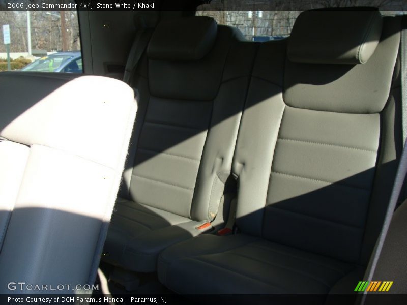 Stone White / Khaki 2006 Jeep Commander 4x4