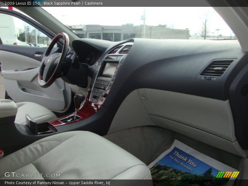 Black Sapphire Pearl / Cashmere 2009 Lexus ES 350