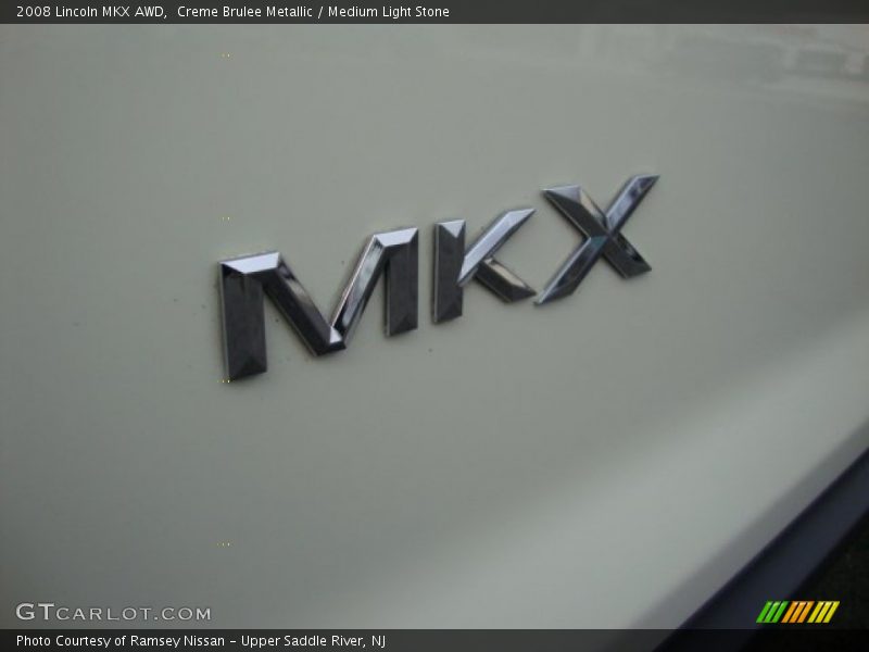 Creme Brulee Metallic / Medium Light Stone 2008 Lincoln MKX AWD
