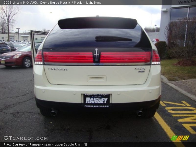 Creme Brulee Metallic / Medium Light Stone 2008 Lincoln MKX AWD