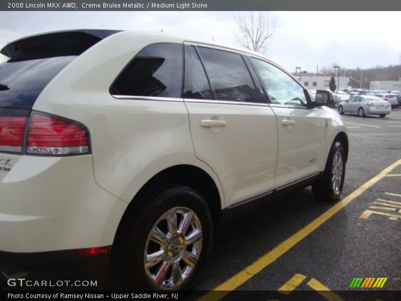 Creme Brulee Metallic / Medium Light Stone 2008 Lincoln MKX AWD