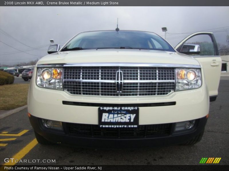 Creme Brulee Metallic / Medium Light Stone 2008 Lincoln MKX AWD