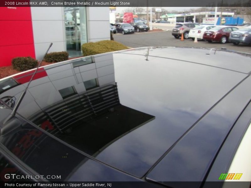 Creme Brulee Metallic / Medium Light Stone 2008 Lincoln MKX AWD