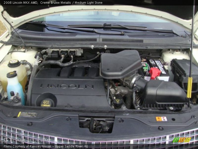 Creme Brulee Metallic / Medium Light Stone 2008 Lincoln MKX AWD