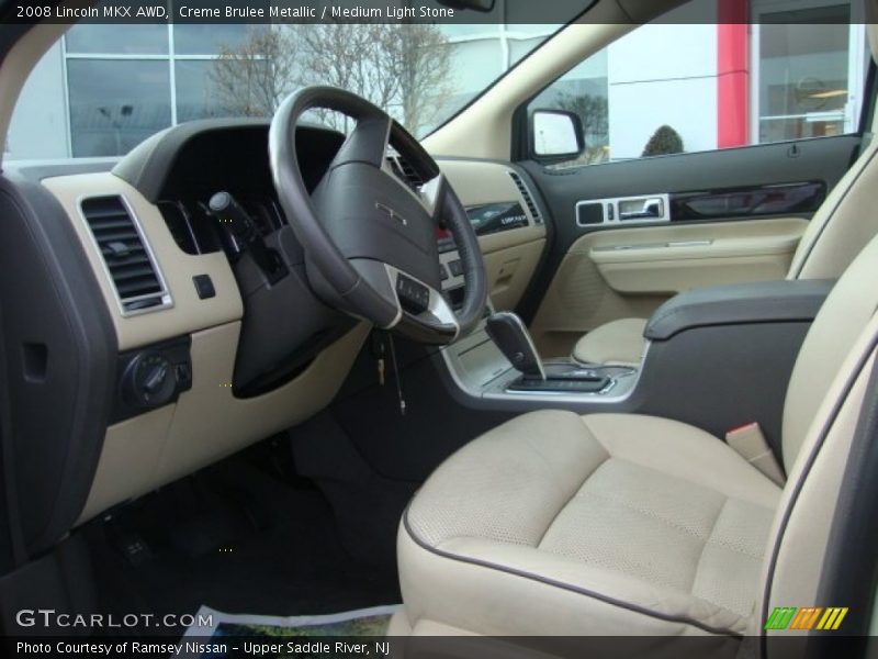 Creme Brulee Metallic / Medium Light Stone 2008 Lincoln MKX AWD
