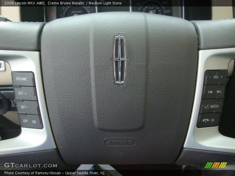 Creme Brulee Metallic / Medium Light Stone 2008 Lincoln MKX AWD