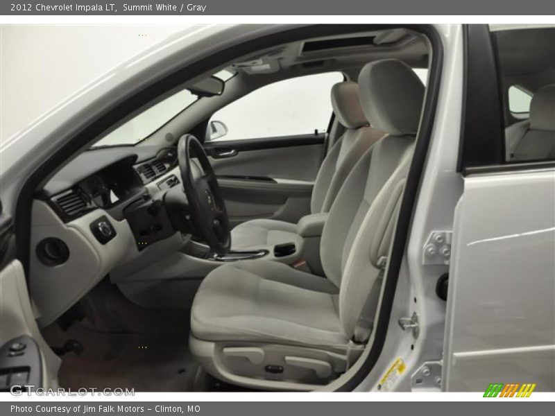  2012 Impala LT Gray Interior