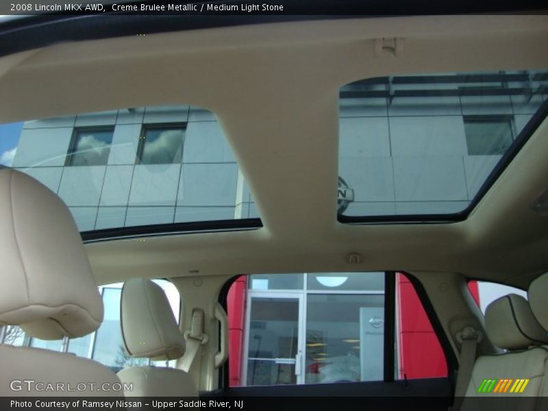 Sunroof of 2008 MKX AWD