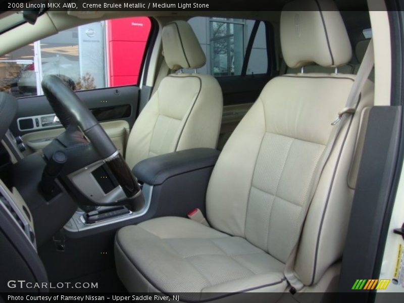 2008 MKX AWD Medium Light Stone Interior