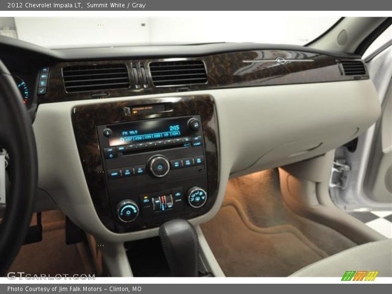 Summit White / Gray 2012 Chevrolet Impala LT