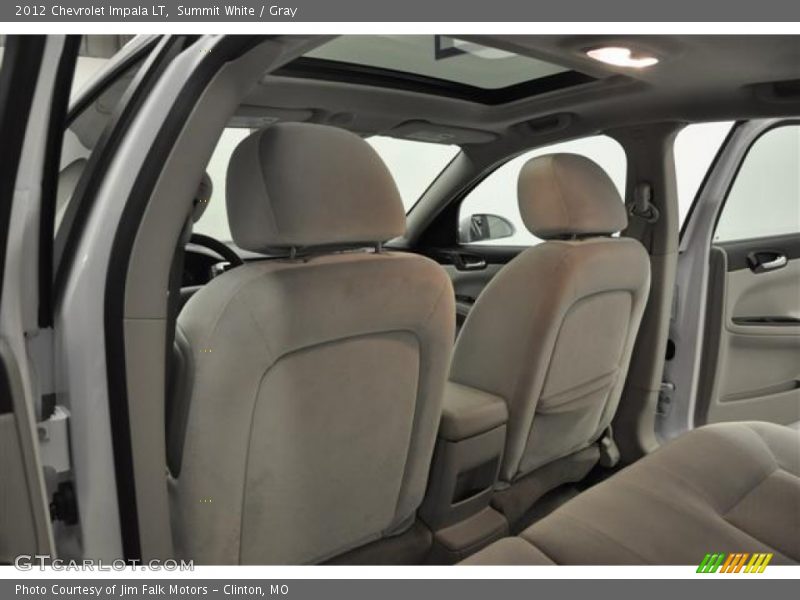 Summit White / Gray 2012 Chevrolet Impala LT