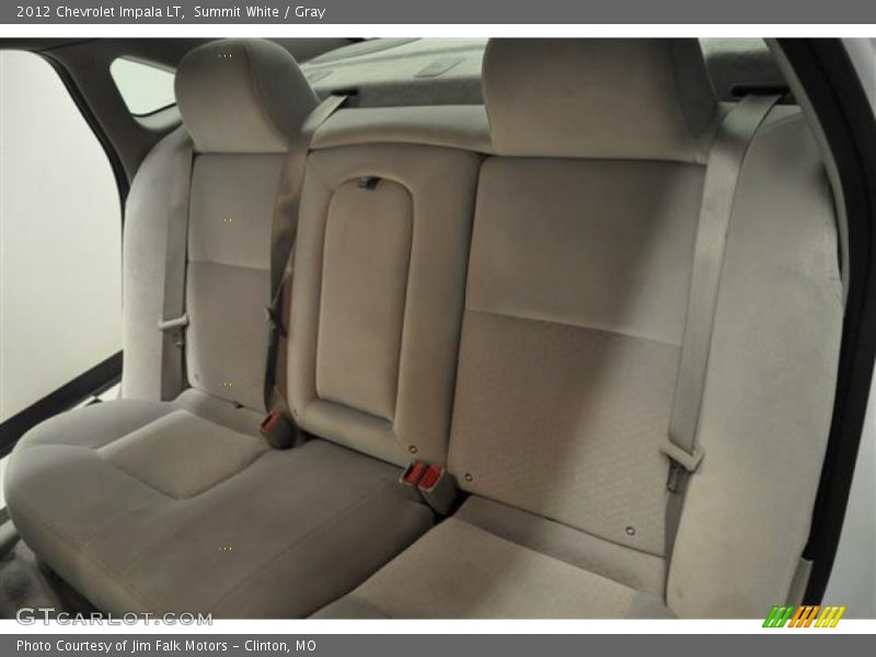 Summit White / Gray 2012 Chevrolet Impala LT