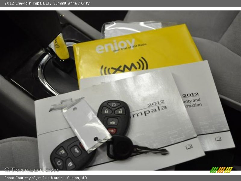 Books/Manuals of 2012 Impala LT