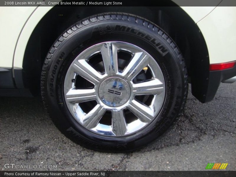 Creme Brulee Metallic / Medium Light Stone 2008 Lincoln MKX AWD