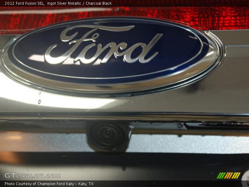 Ingot Silver Metallic / Charcoal Black 2012 Ford Fusion SEL