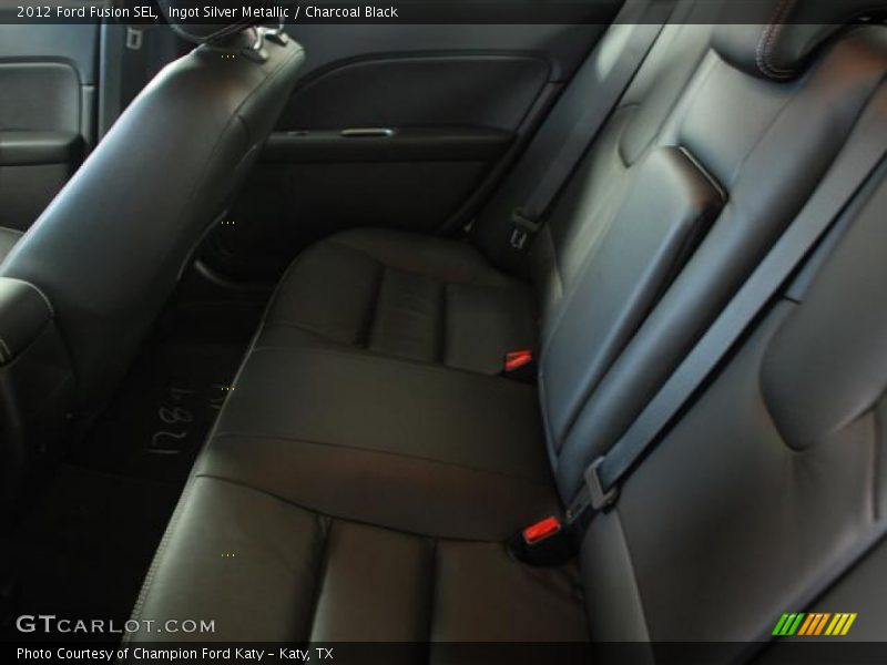 Ingot Silver Metallic / Charcoal Black 2012 Ford Fusion SEL