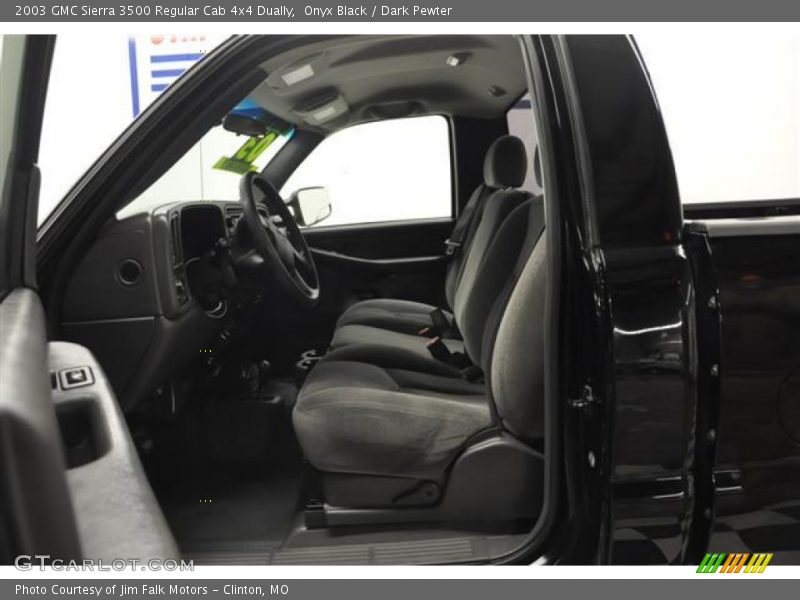 Onyx Black / Dark Pewter 2003 GMC Sierra 3500 Regular Cab 4x4 Dually