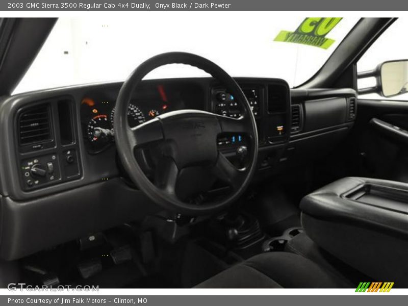 Onyx Black / Dark Pewter 2003 GMC Sierra 3500 Regular Cab 4x4 Dually