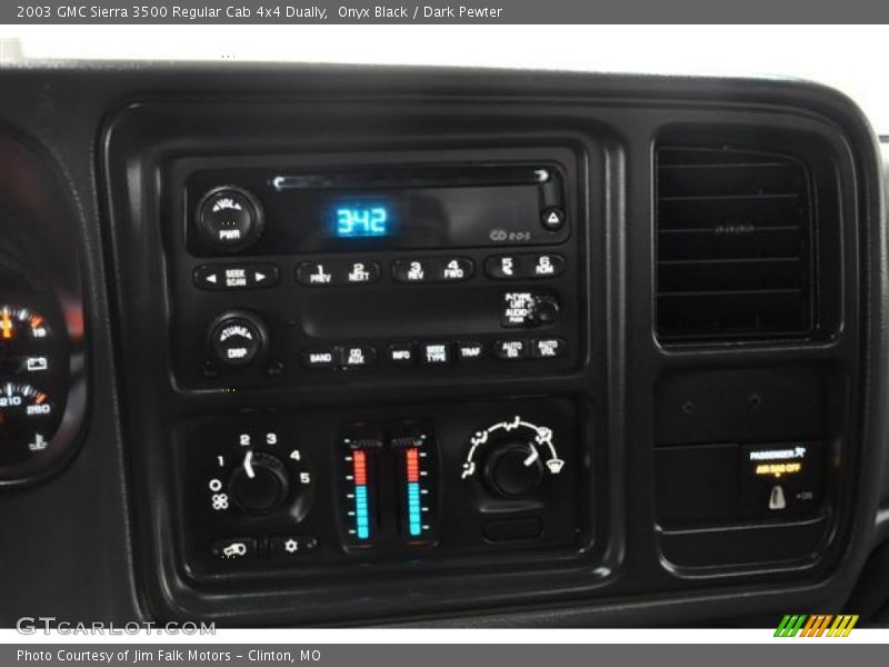 Onyx Black / Dark Pewter 2003 GMC Sierra 3500 Regular Cab 4x4 Dually