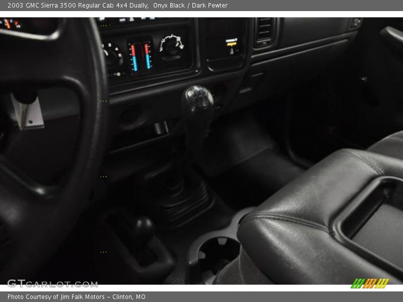 Onyx Black / Dark Pewter 2003 GMC Sierra 3500 Regular Cab 4x4 Dually