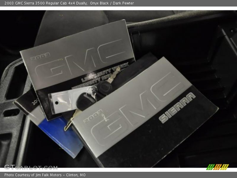 Onyx Black / Dark Pewter 2003 GMC Sierra 3500 Regular Cab 4x4 Dually