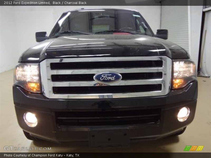 Black / Charcoal Black 2012 Ford Expedition Limited