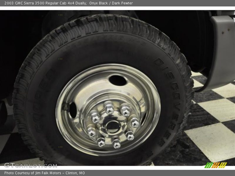Onyx Black / Dark Pewter 2003 GMC Sierra 3500 Regular Cab 4x4 Dually