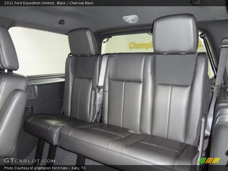  2012 Expedition Limited Charcoal Black Interior