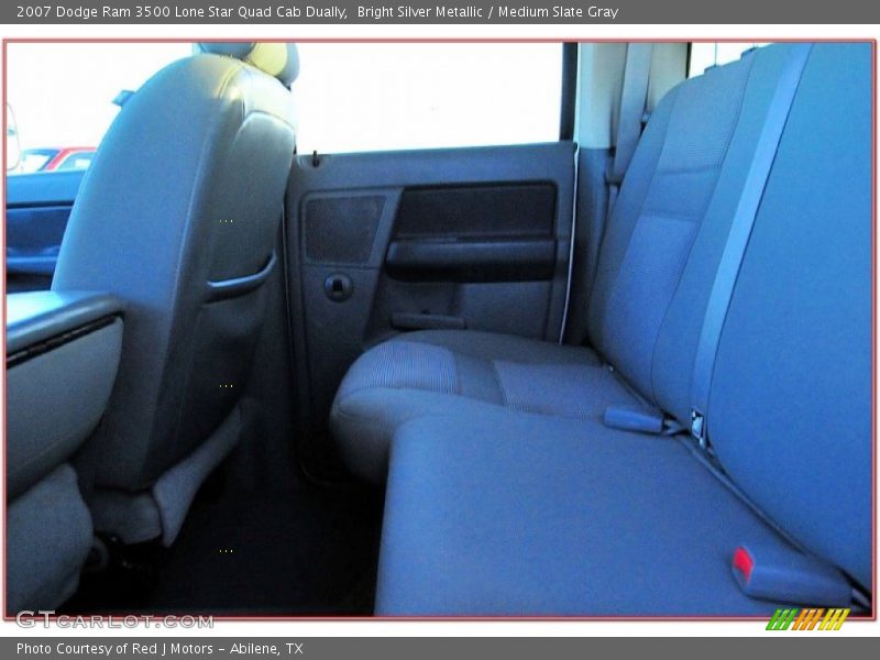 Bright Silver Metallic / Medium Slate Gray 2007 Dodge Ram 3500 Lone Star Quad Cab Dually