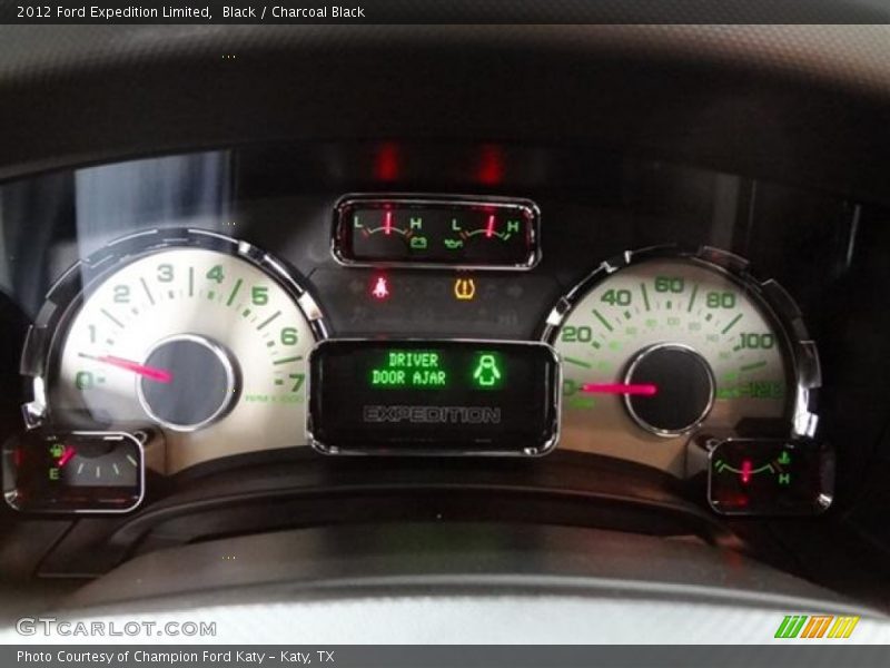  2012 Expedition Limited Limited Gauges