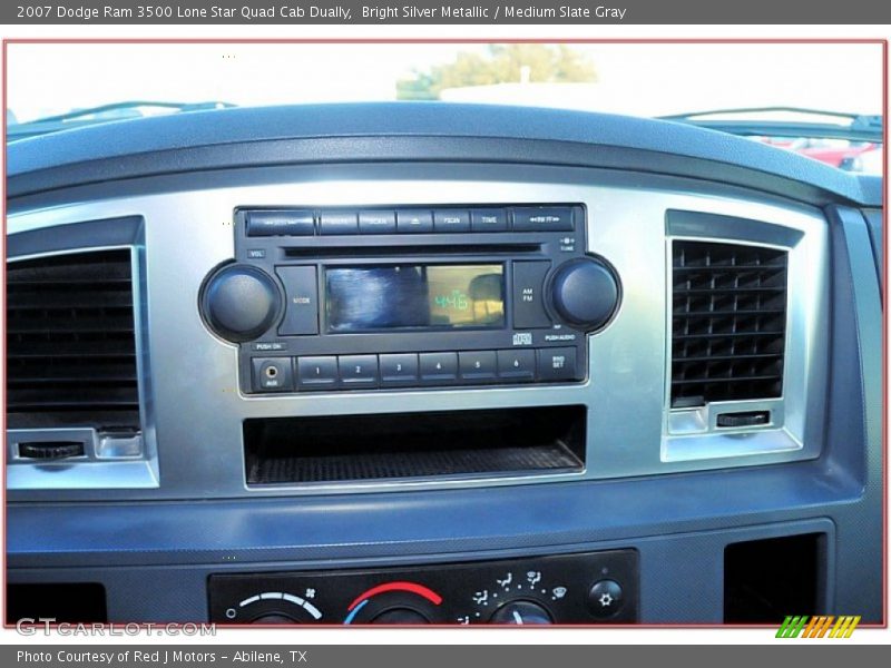 Bright Silver Metallic / Medium Slate Gray 2007 Dodge Ram 3500 Lone Star Quad Cab Dually