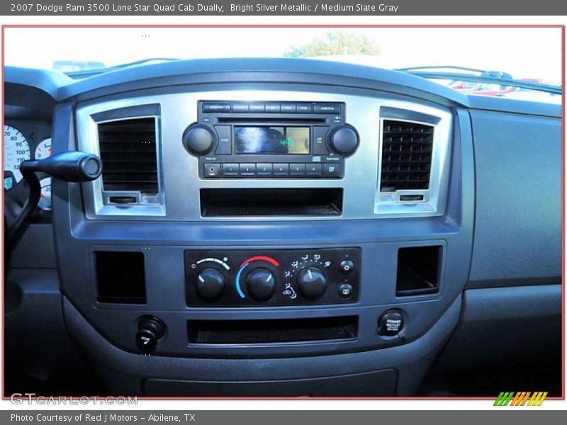 Bright Silver Metallic / Medium Slate Gray 2007 Dodge Ram 3500 Lone Star Quad Cab Dually