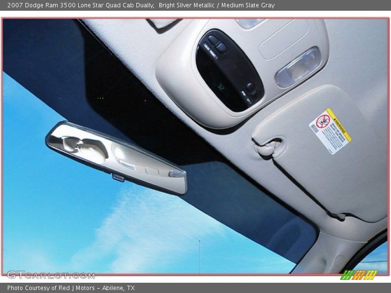 Bright Silver Metallic / Medium Slate Gray 2007 Dodge Ram 3500 Lone Star Quad Cab Dually