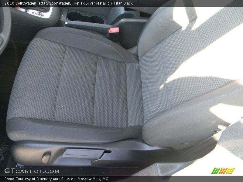Reflex Silver Metallic / Titan Black 2010 Volkswagen Jetta S SportWagen