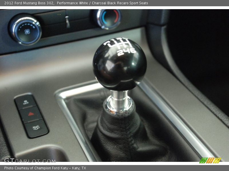  2012 Mustang Boss 302 6 Speed Manual Shifter