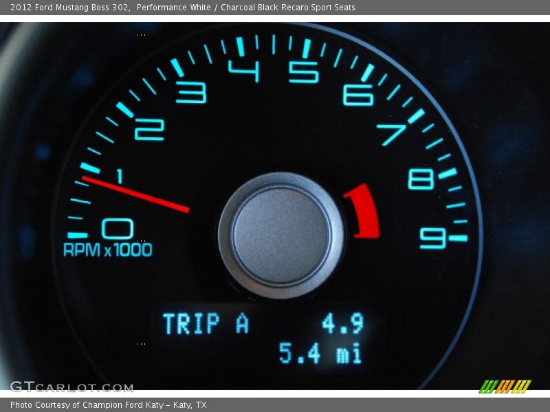  2012 Mustang Boss 302 Boss 302 Gauges