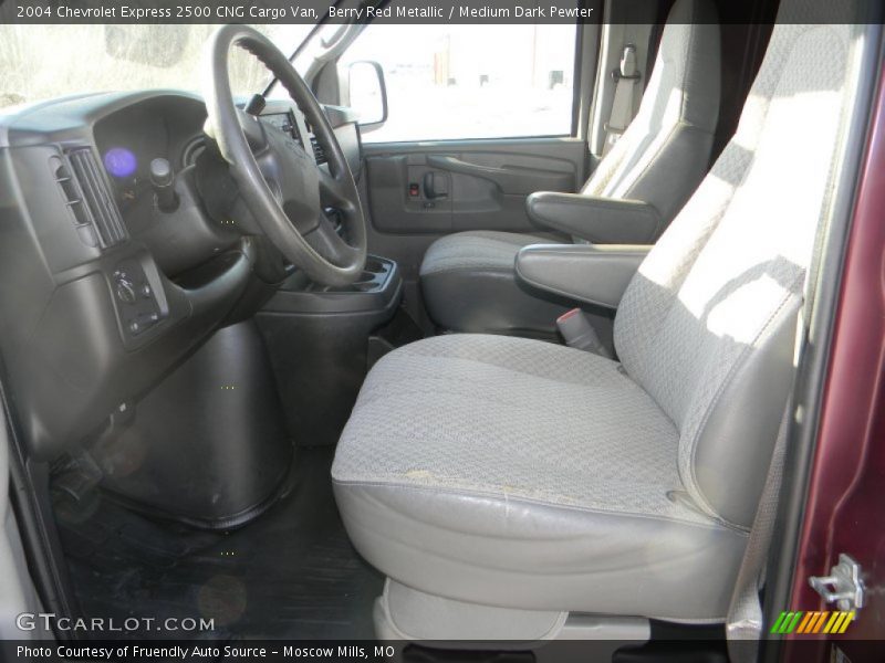  2004 Express 2500 CNG Cargo Van Medium Dark Pewter Interior