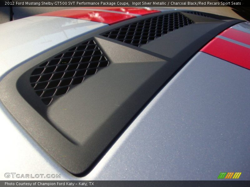 Hood Vents - 2012 Ford Mustang Shelby GT500 SVT Performance Package Coupe