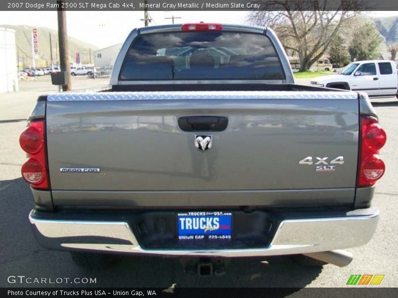 Mineral Gray Metallic / Medium Slate Gray 2007 Dodge Ram 2500 SLT Mega Cab 4x4