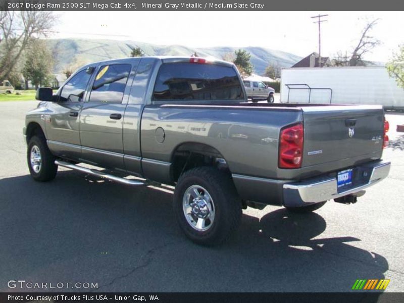 Mineral Gray Metallic / Medium Slate Gray 2007 Dodge Ram 2500 SLT Mega Cab 4x4