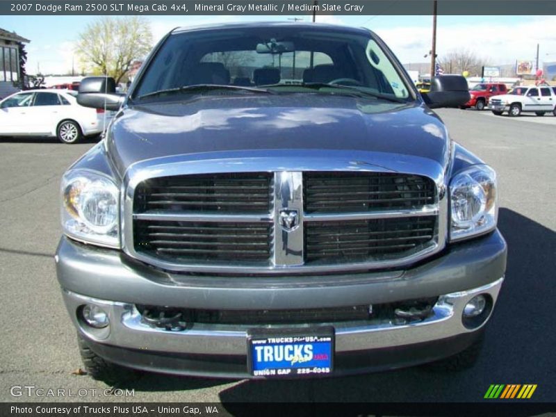 Mineral Gray Metallic / Medium Slate Gray 2007 Dodge Ram 2500 SLT Mega Cab 4x4