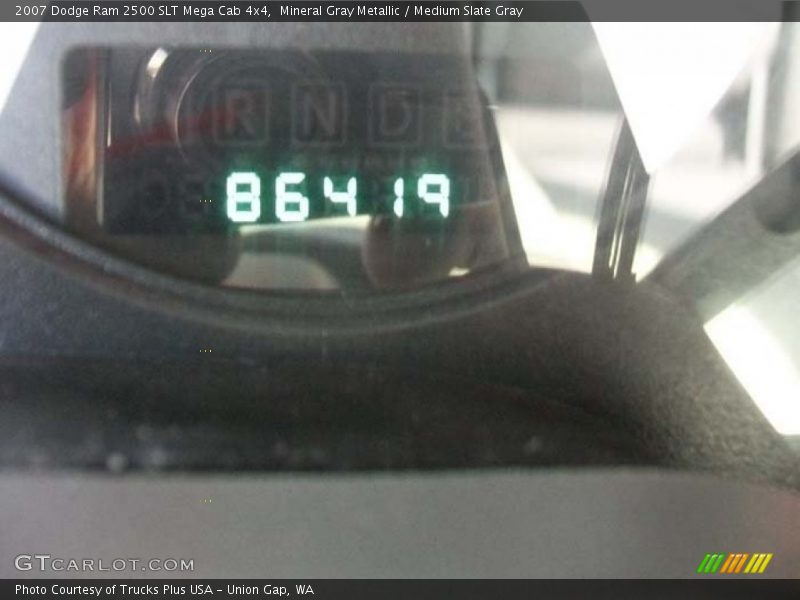 Mineral Gray Metallic / Medium Slate Gray 2007 Dodge Ram 2500 SLT Mega Cab 4x4