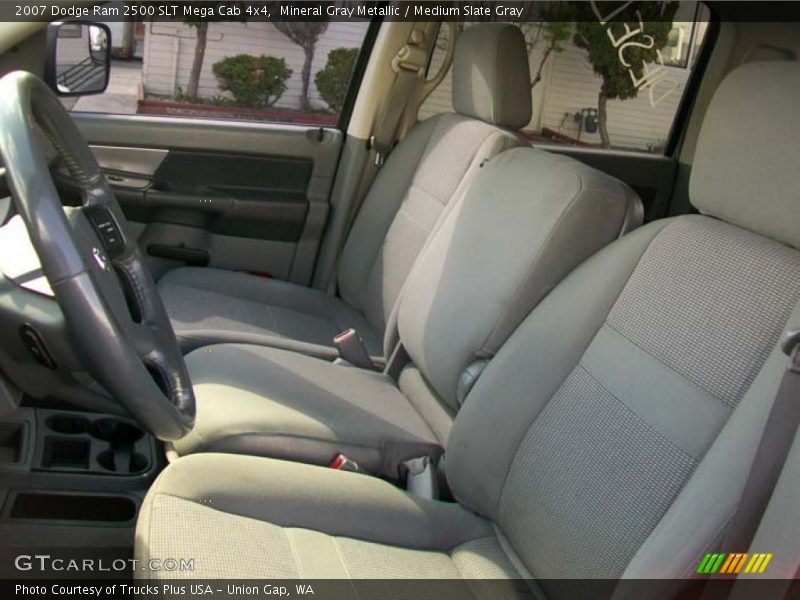 Mineral Gray Metallic / Medium Slate Gray 2007 Dodge Ram 2500 SLT Mega Cab 4x4