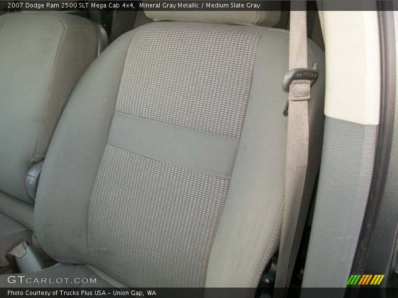 Mineral Gray Metallic / Medium Slate Gray 2007 Dodge Ram 2500 SLT Mega Cab 4x4