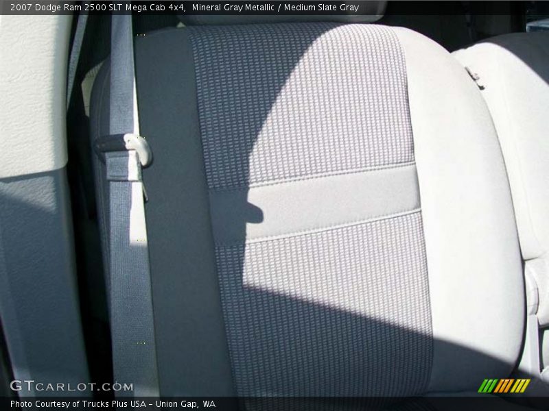 Mineral Gray Metallic / Medium Slate Gray 2007 Dodge Ram 2500 SLT Mega Cab 4x4