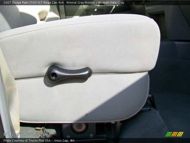 Mineral Gray Metallic / Medium Slate Gray 2007 Dodge Ram 2500 SLT Mega Cab 4x4