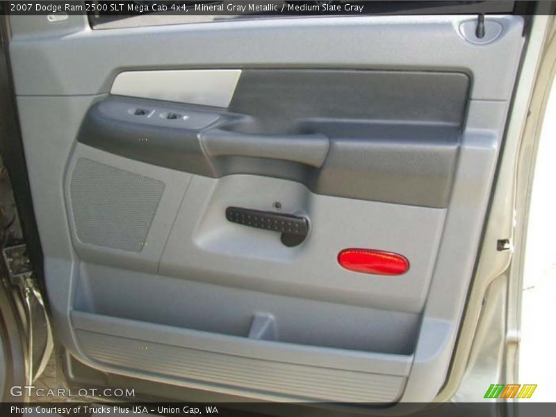 Mineral Gray Metallic / Medium Slate Gray 2007 Dodge Ram 2500 SLT Mega Cab 4x4