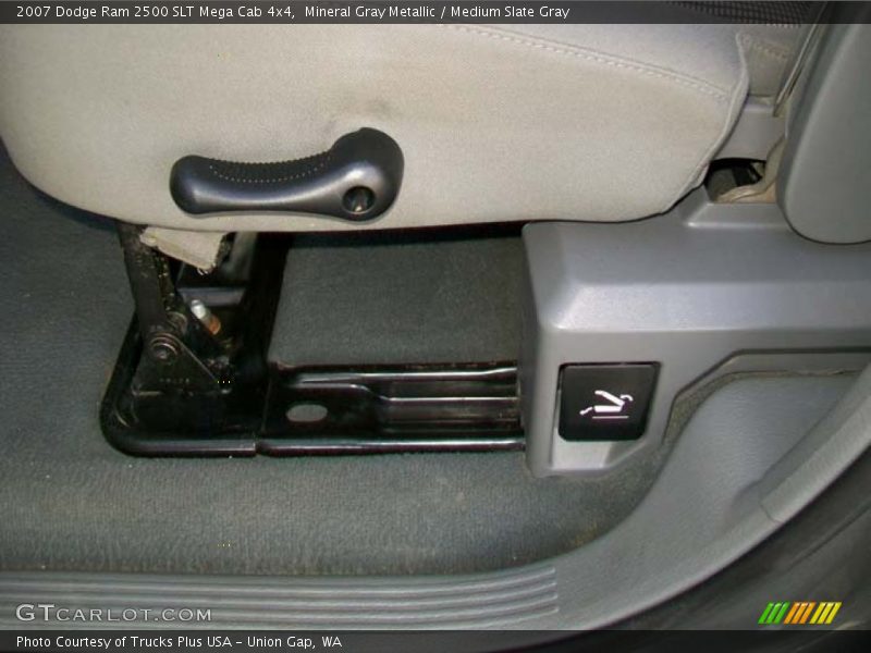 Mineral Gray Metallic / Medium Slate Gray 2007 Dodge Ram 2500 SLT Mega Cab 4x4